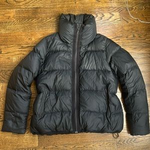 Black Lululemon Cloudscape Puffer Jacket